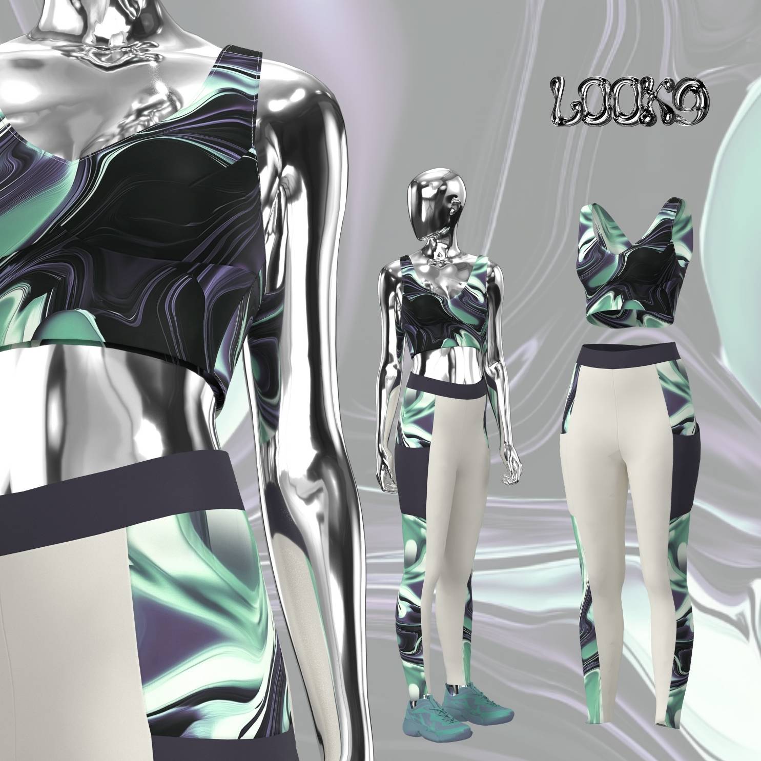 3diorama studios chrome det 9