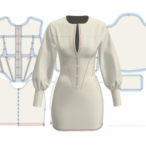 Digital pattern making services 3dioramastudios